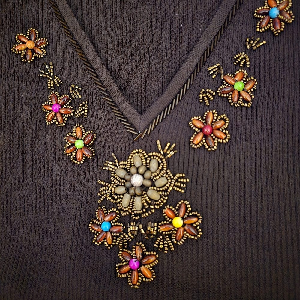 Belldini Multicolor Floral Brooch Set